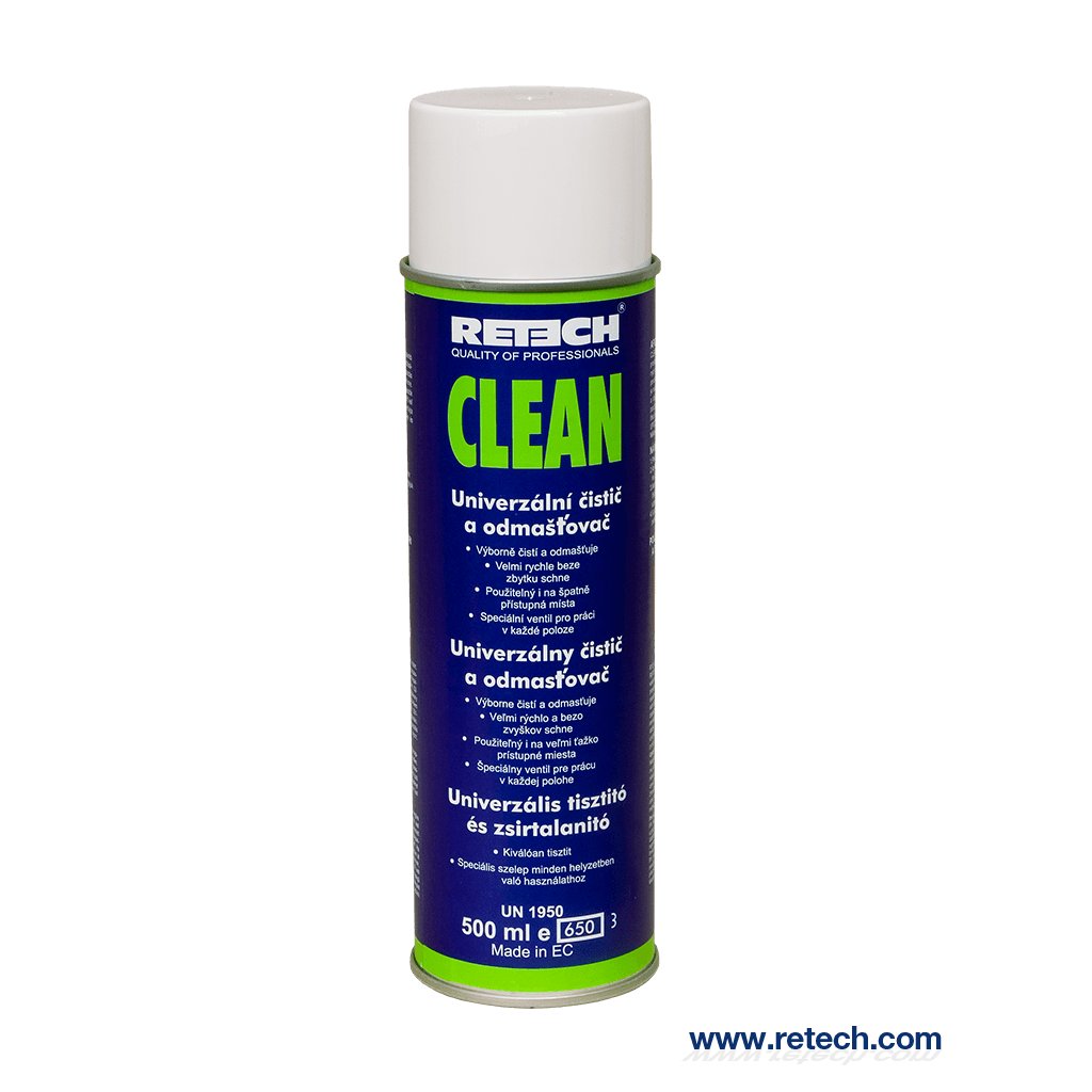 Clean (Produkt Clean, Objem / Obsah 500 ml, Balení Spray)