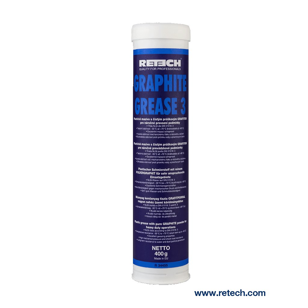 Graphite Grease 3 (Produkt Graphite Grease 3 – 400 g, Objem / Obsah 400 ml, Balení Kartuš)