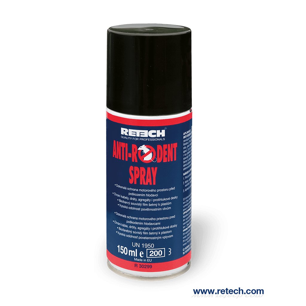 Anti-rodent spray (Produkt Anti-Rodent Spray, Objem / Obsah 150 ml, Balení Spray)