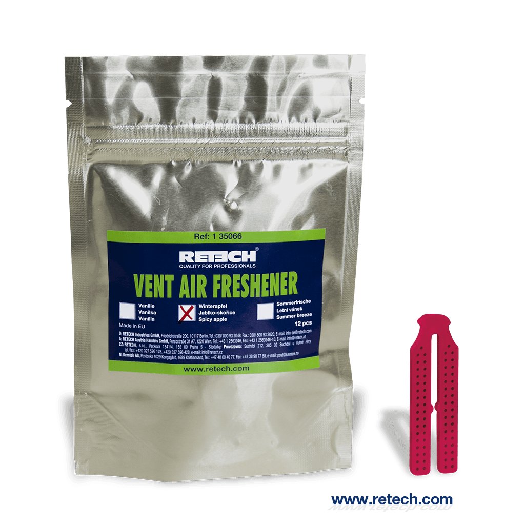 Vent Air Freshener (Produkt Vent Air Freshener - Apple, Objem / Obsah 12, Balení Sáček)