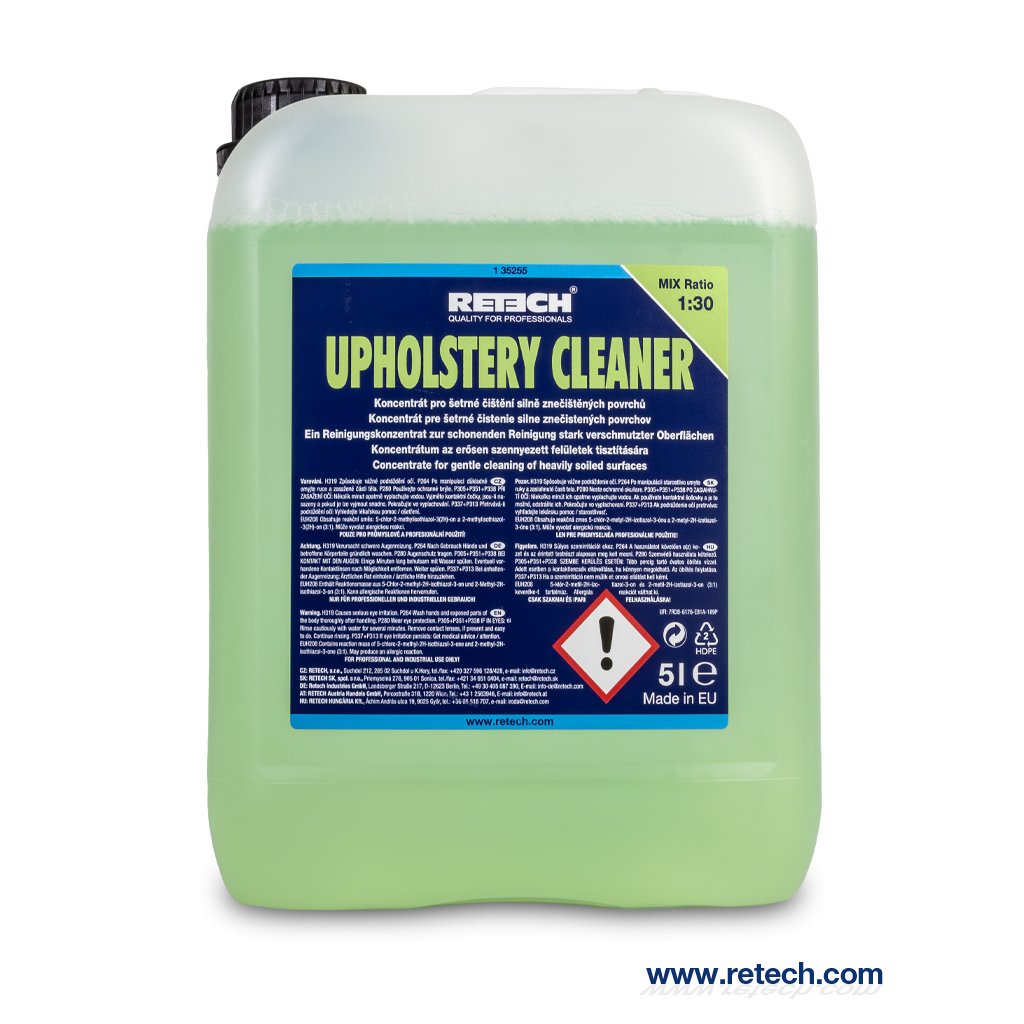 Upholstery Cleaner (Produkt Upholstery Cleaner 5 l, Objem / Obsah 5 l, Balení Kanystr)