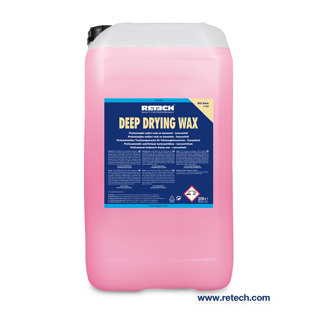 Deep Drying Wax (Produkt Deep Drying Wax – 20 L, Objem / Obsah 20 l, Balení Kanystr)