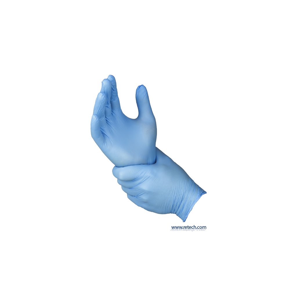Nitrile Skin Pro - Finger Textured (Produkt Nitrile Skin Pro - Finger Textured -XL, Objem / Obsah 100 ks, Balení Kartonový box)
