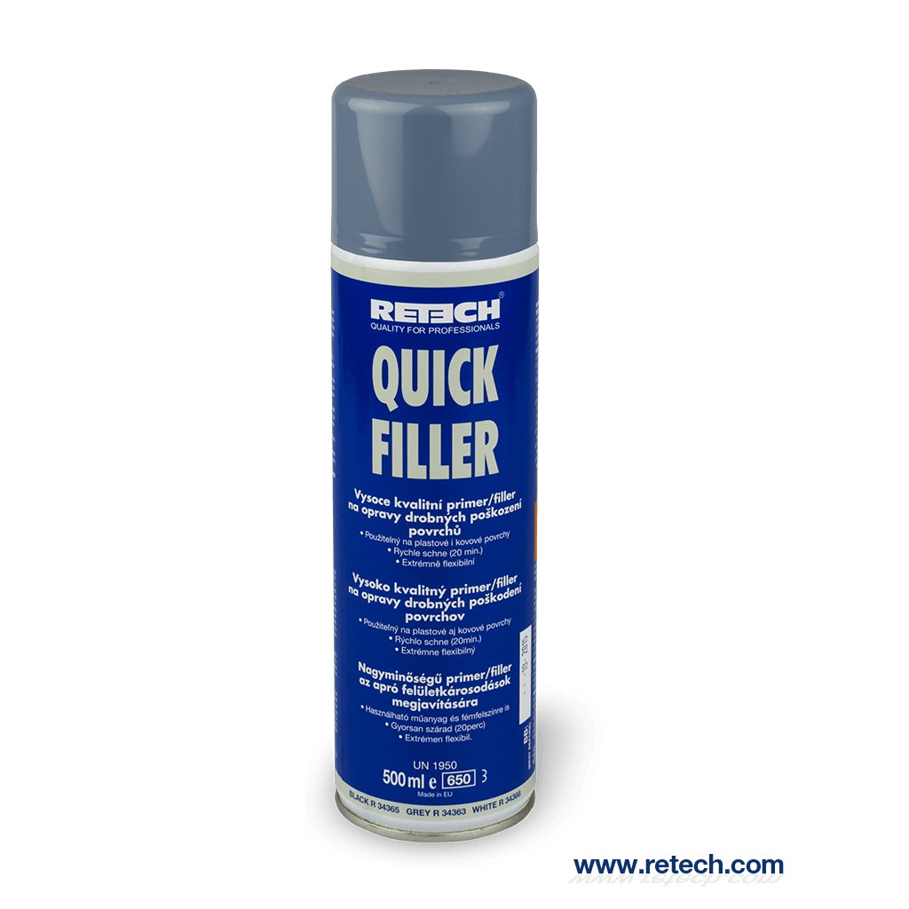 Quick Filler (Produkt Quick Filler Grey, Objem / Obsah 500 ml, Balení Spray)