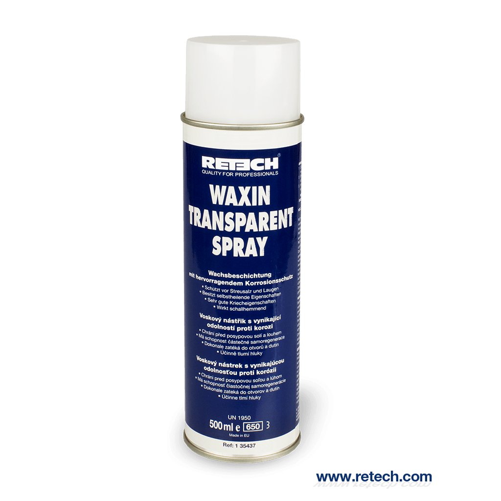 Waxin Transparent (Produkt Waxin Transparent Spray, Objem / Obsah 500 ml, Balení Spray)