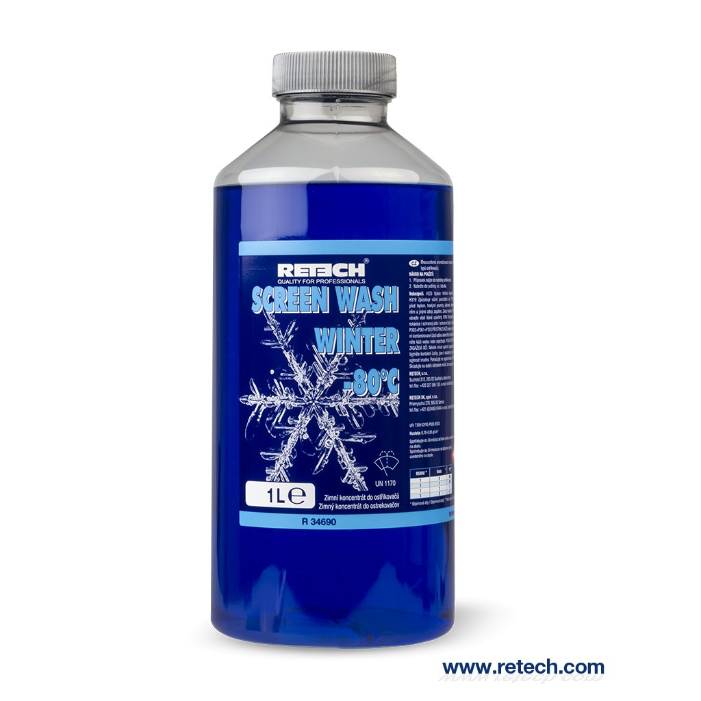 Screen Wash Winter (Produkt Screen Wash Winter -80 °C, 1 l, Objem / Obsah 1 l, Balení Lahev)
