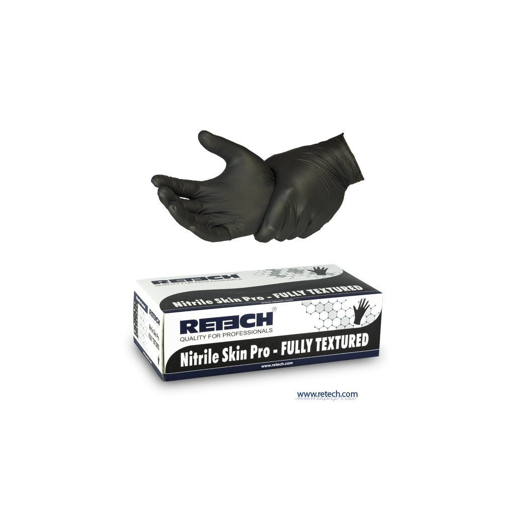 Nitrile Skin Pro - Fully Textured - L (Produkt Nitrile Skin Pro - Fully Textured - L, Objem / Obsah 100, Balení Kartonový box)
