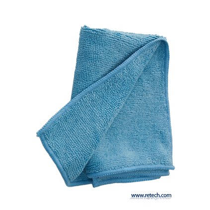 microfibre cloth blue