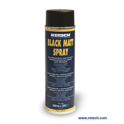 Black Matt & Gloss Spray (Produkt Black Matt Spray, Objem / Obsah 500 ml, Balení Spray)