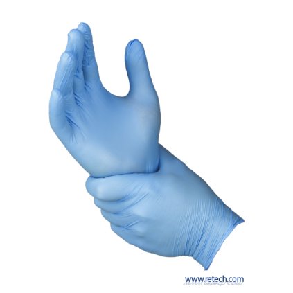 Nitrile Skin Pro - Finger Textured (Produkt Nitrile Skin Pro - Finger Textured -XL, Objem / Obsah 100 ks, Balení Kartonový box)