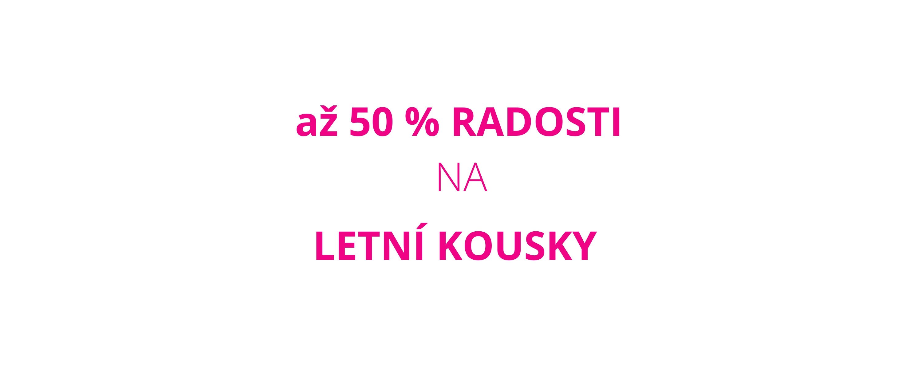 letní slevy