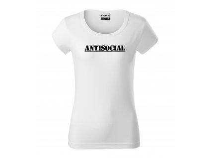 asocial žen white