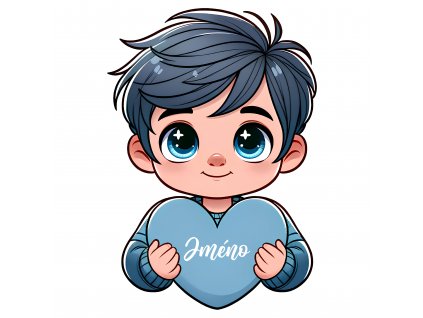 Dětské samolepky na zeď - Chlapeček 2