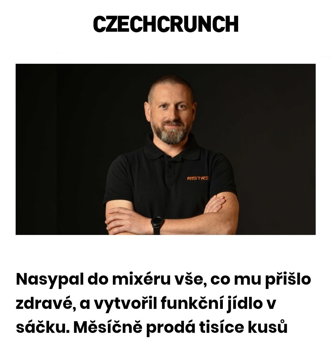 O RISTRE na webu CzechCrunch
