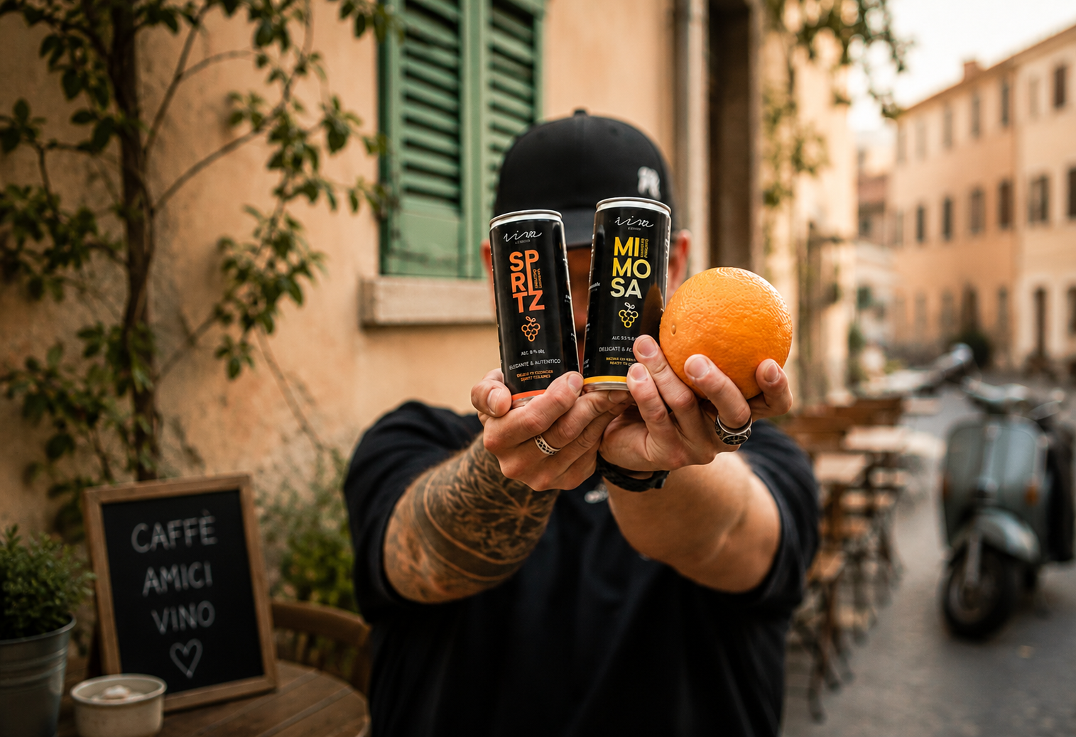 Italské aperitivo v moderním pojetí: Objevte RIVA Spritz, Limoncello, Vintonic a Mimosa