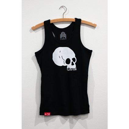 Dámské tílko SKULL černé