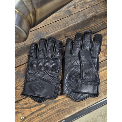 Motocyklové rukavice ROD černé