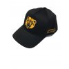 Kšiltovka plná černá logo