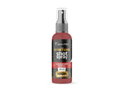 Master Shot Spray Czerwony Robak 50ml