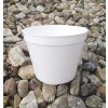 White round pot 10 cm