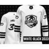 white black X