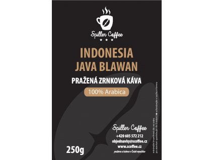 štítek káva INDONESIA EP 250g NEW 2021 page 001