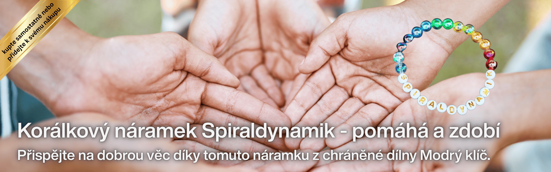 Korálkový náramek Spiraldynamik