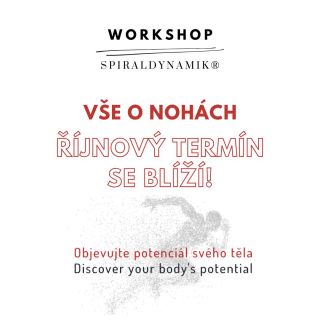 👣 PŘIPOMÍNÁME: Workshop VŠE O NOHÁCH | 11.–12. října 2025, Praha – Libuš 🔹 Dva intenzivní dny zaměřené na anatomii,...