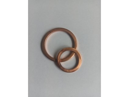 Těsnící kroužek CU  DIN 7603A - 22 x 27 x 1.5