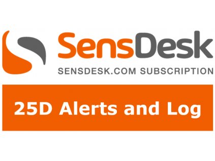 SensDesk 25D Alerts and Log