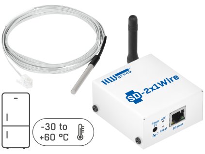 Fridge Monitor Temp Pack LAN Wi Fi