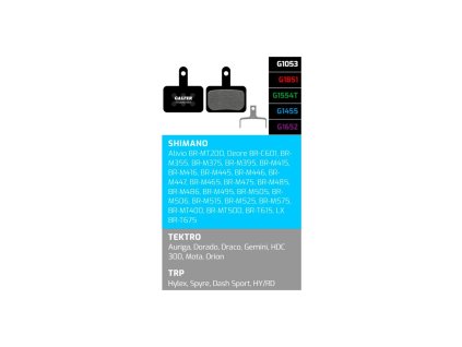 Galfer FD293 - Shimano, Tektro, TRP směs Performance