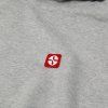 sid logo hoodie heather grey popname 24 6187