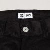 sid c66 corduroy pants black popname 24 6133