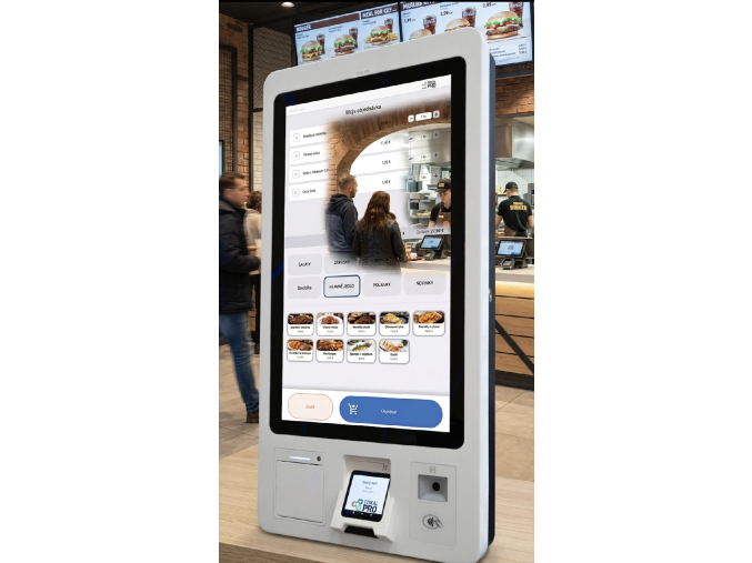 Kiosek pro fastfood