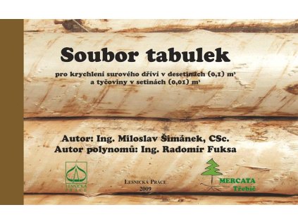 Soubor tabulek (M. Šimánek a kol.)