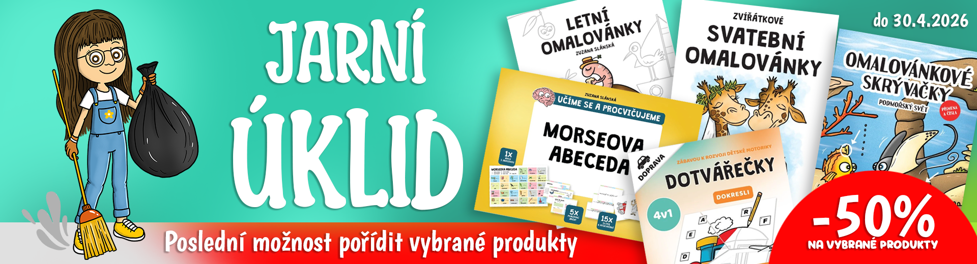 Jarní úklid shopíku