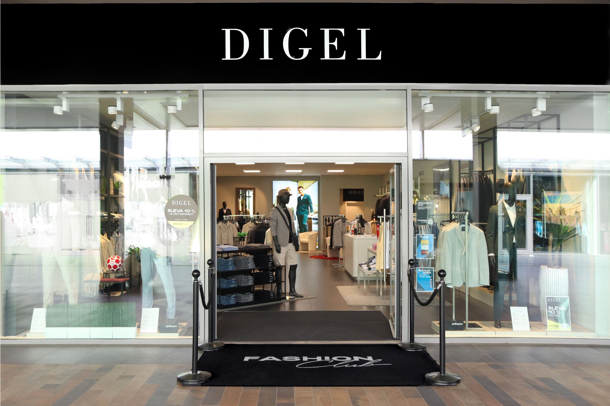 Prodejna Digel Fashion Arena Prague Outlet