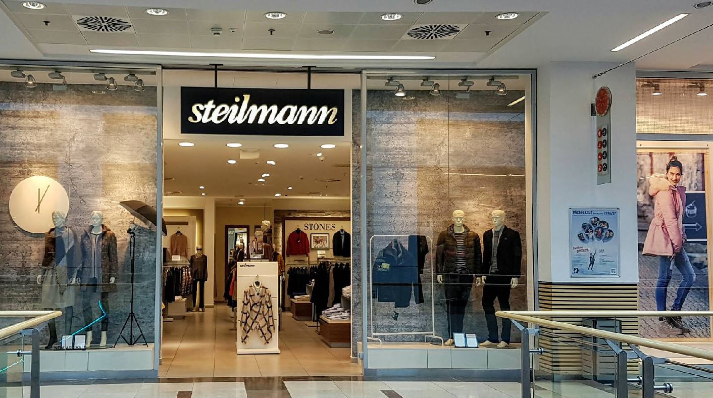 Prodejna Steilmann OC Palác Pardubice
