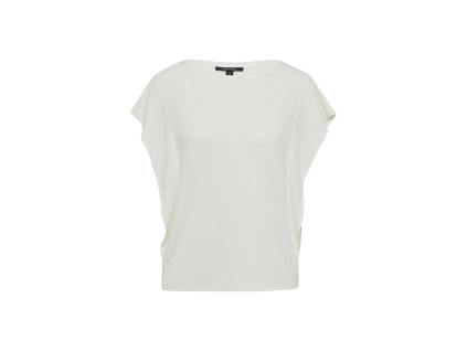 T-shirt Comma bílá (Barva bílá, Velikost 32)