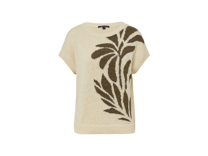 Pulovr Comma bílá (Barva bílá, Velikost 32)