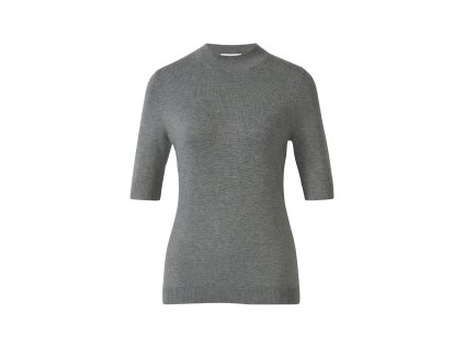 Pulovr Comma šedá (Barva šedá, Velikost 48)