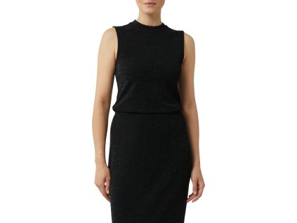 T-shirt Comma černá (Barva černá, Velikost 48)