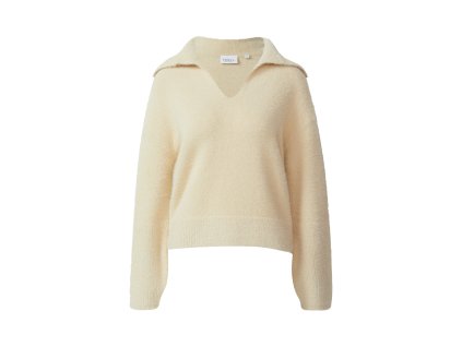 Pulovr Comma pudrová (Barva pudrová, Velikost 48)