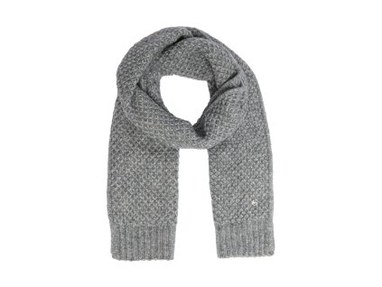 Šála Comma šedá (Barva šedá, Velikost Jedna Velikost)