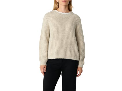 Pulovr Comma šedá (Barva šedá, Velikost 48)