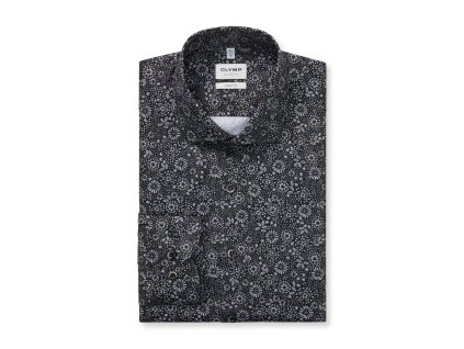 Košile Olymp šedá (Barva šedá, Velikost 45)