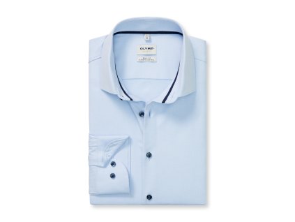 Košile Olymp modrá (Barva modrá, Velikost 46)
