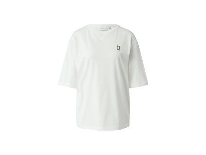 T-shirt Comma bílá (Barva bílá, Velikost XL)