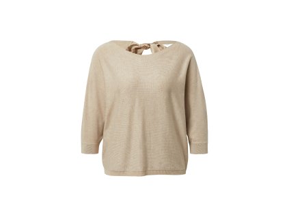 Pulovr Comma béžová (Barva béžová, Velikost 48)